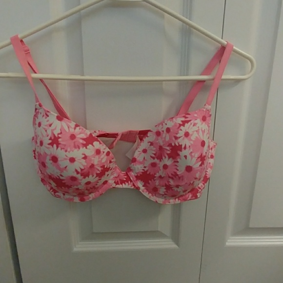 PINK daisy bra - Picture 1 of 2